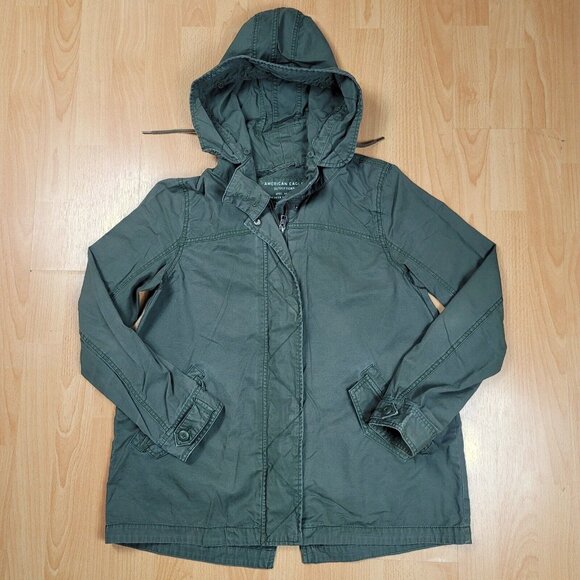 American Eagle Outfitters Jackets & Blazers - American Eagle Military Cargo Jacket Women's Medium 544-85 Type AE-177 Parachute